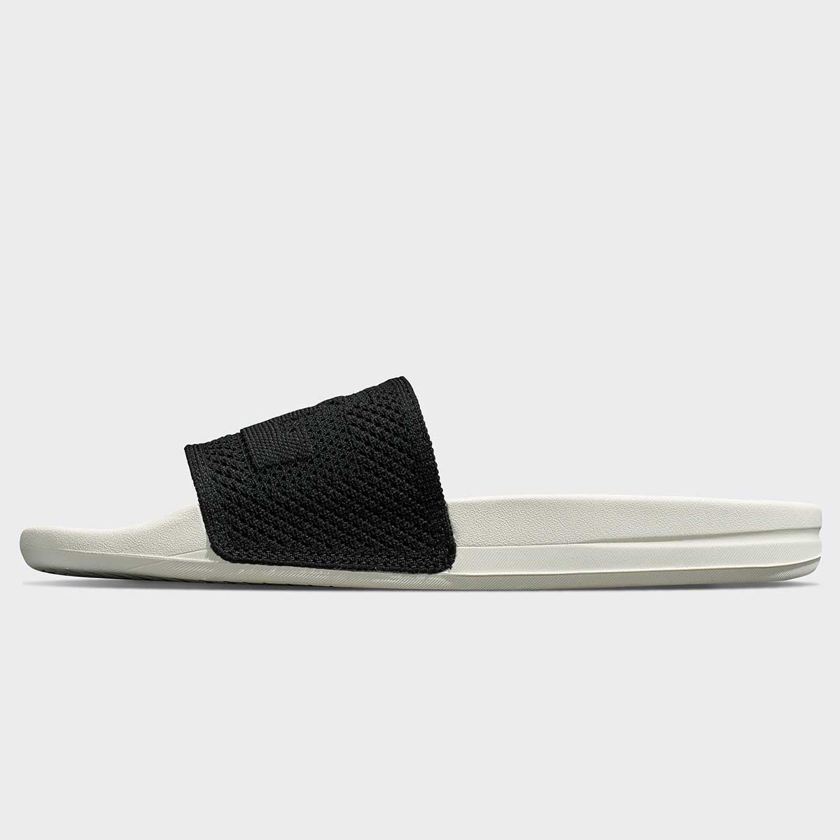 Women&#39;s Big Logo TechLoom Slide Ivory / Black view 3