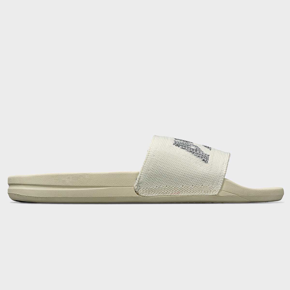 Men&#39;s Big Logo TechLoom Slide Pristine / Heather Grey view 2