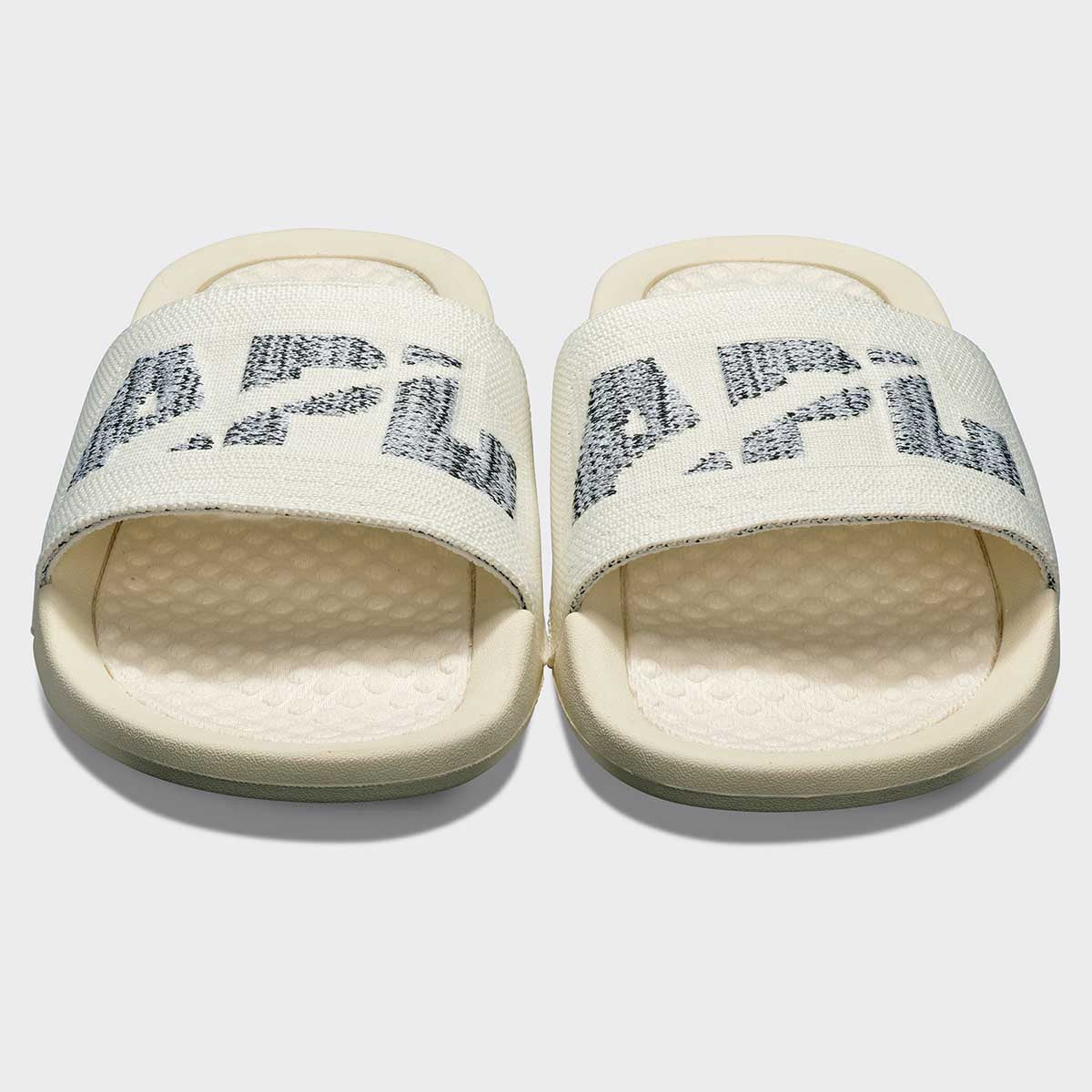 Men&#39;s Big Logo TechLoom Slide Pristine / Heather Grey view 5