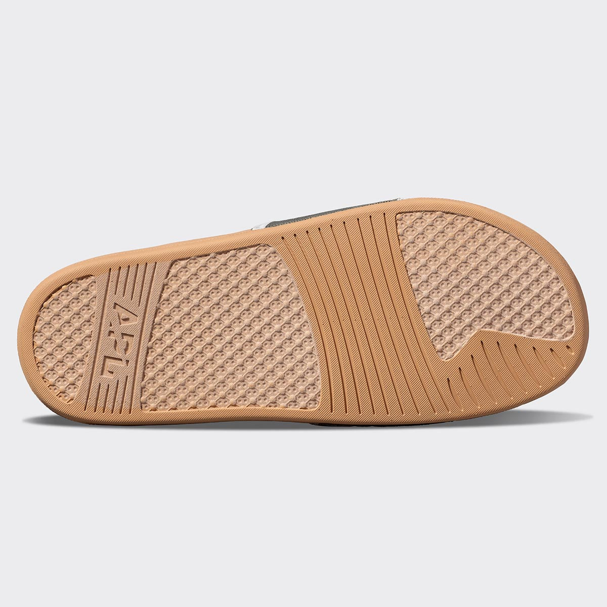 Women&#39;s Big Logo TechLoom Slide Tan / Fatigue / Ivory view 6