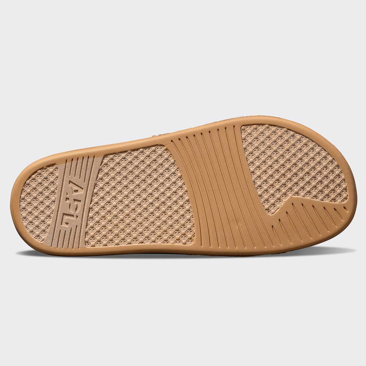 Women&#39;s Big Logo TechLoom Slide Tan / Pristine / Chocolate view 6