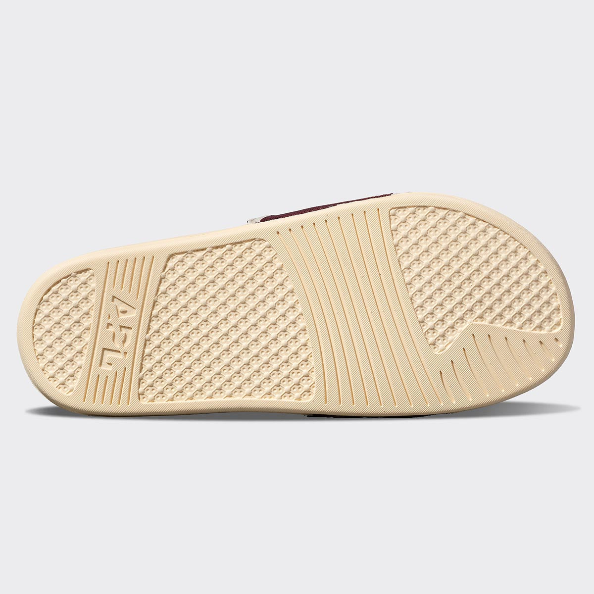 Men&#39;s Big Logo TechLoom Slide Vanilla / Burgundy / Sea Salt view 6