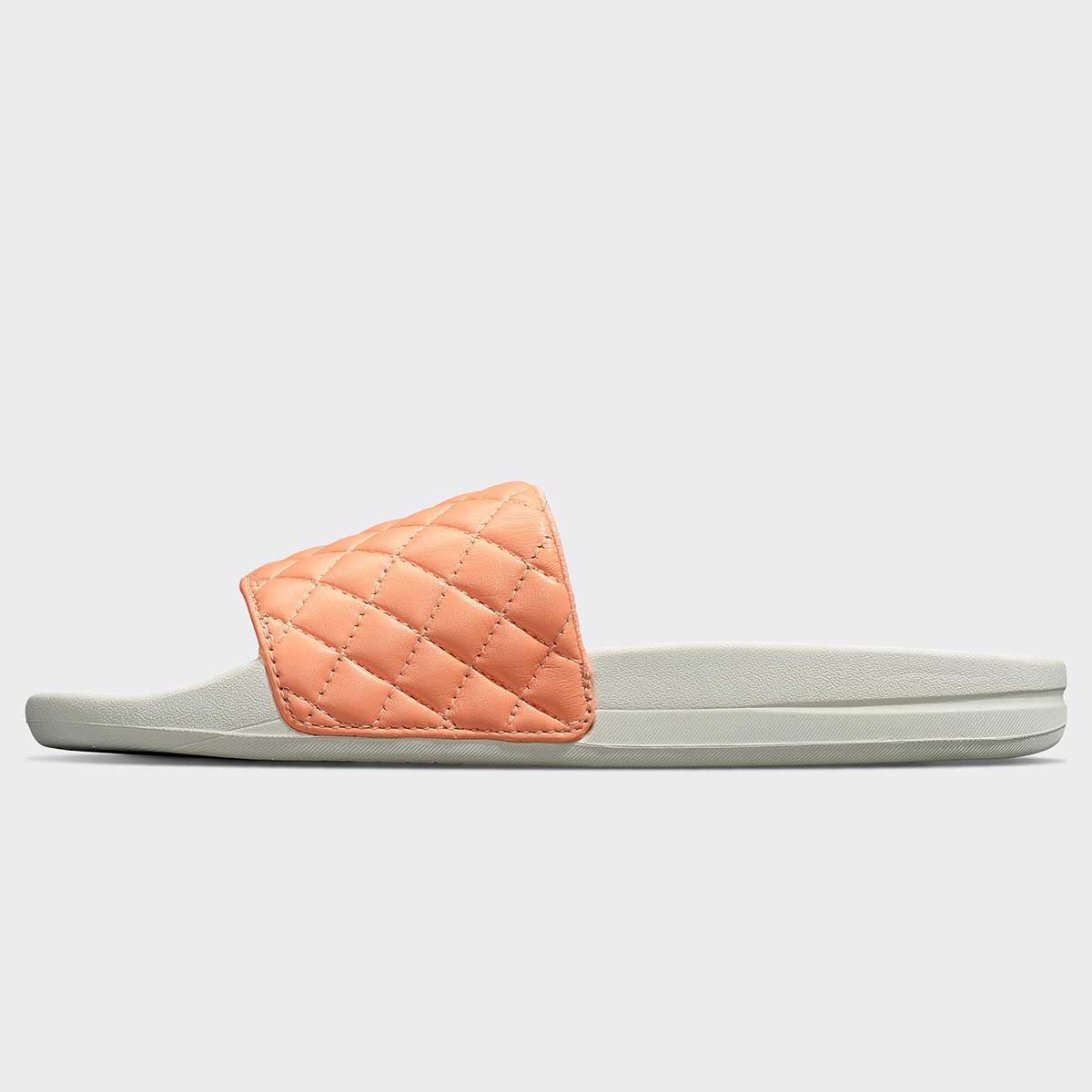 Women&#39;s Lusso Slide Neon Peach / Ivory view 3