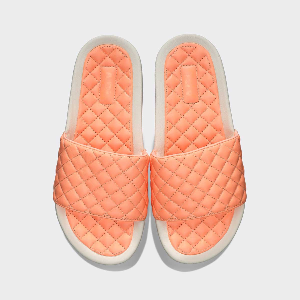 Women&#39;s Lusso Slide Neon Peach / Ivory view 1