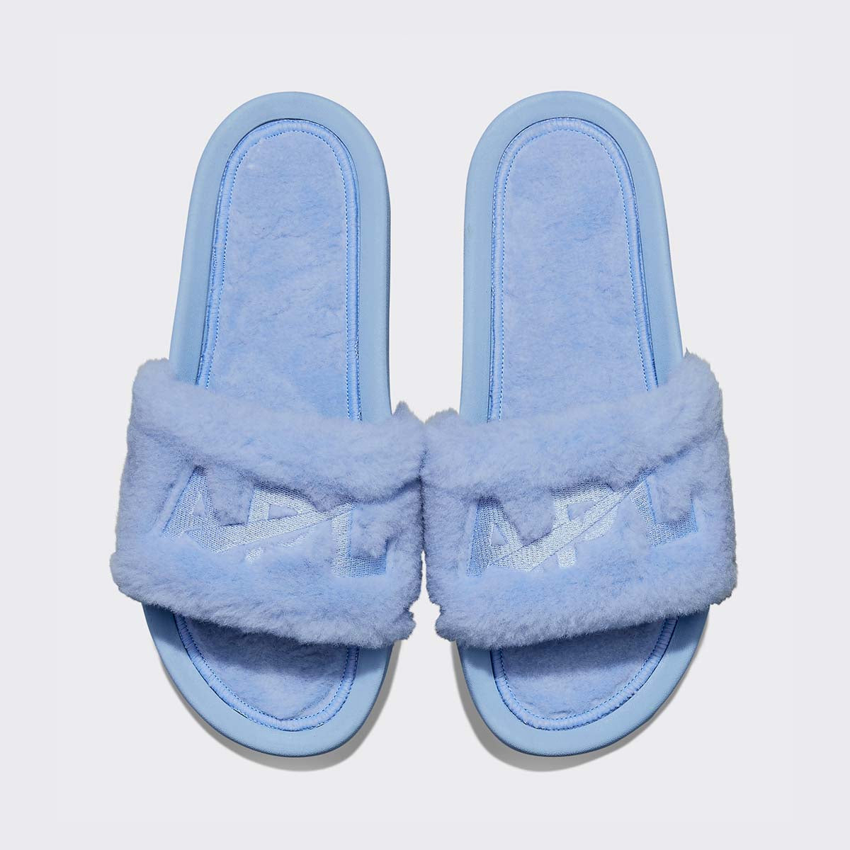 Men&#39;s Shearling Slide Ice Blue view 1