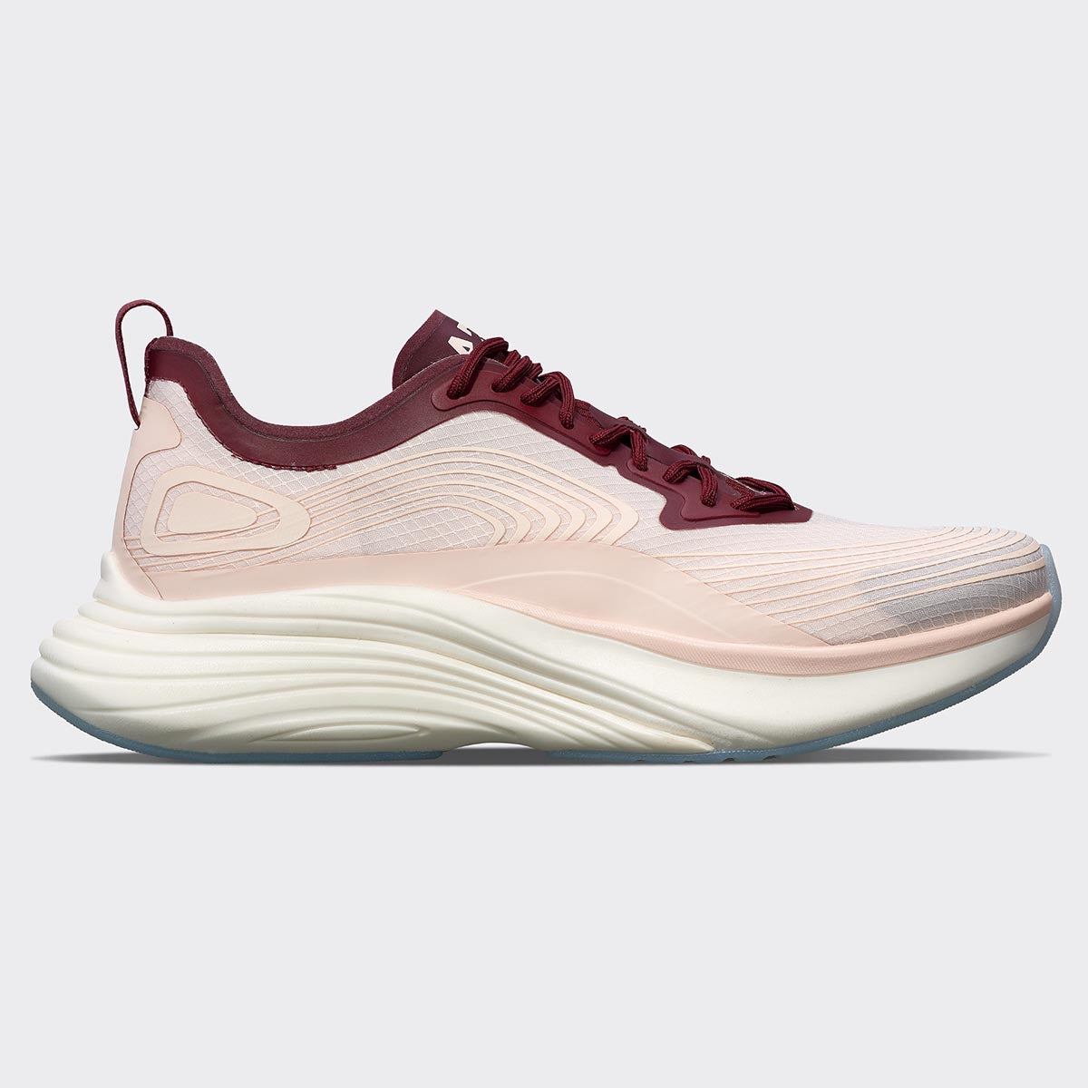 Men&#39;s Streamline Creme / Burgundy / White view 1