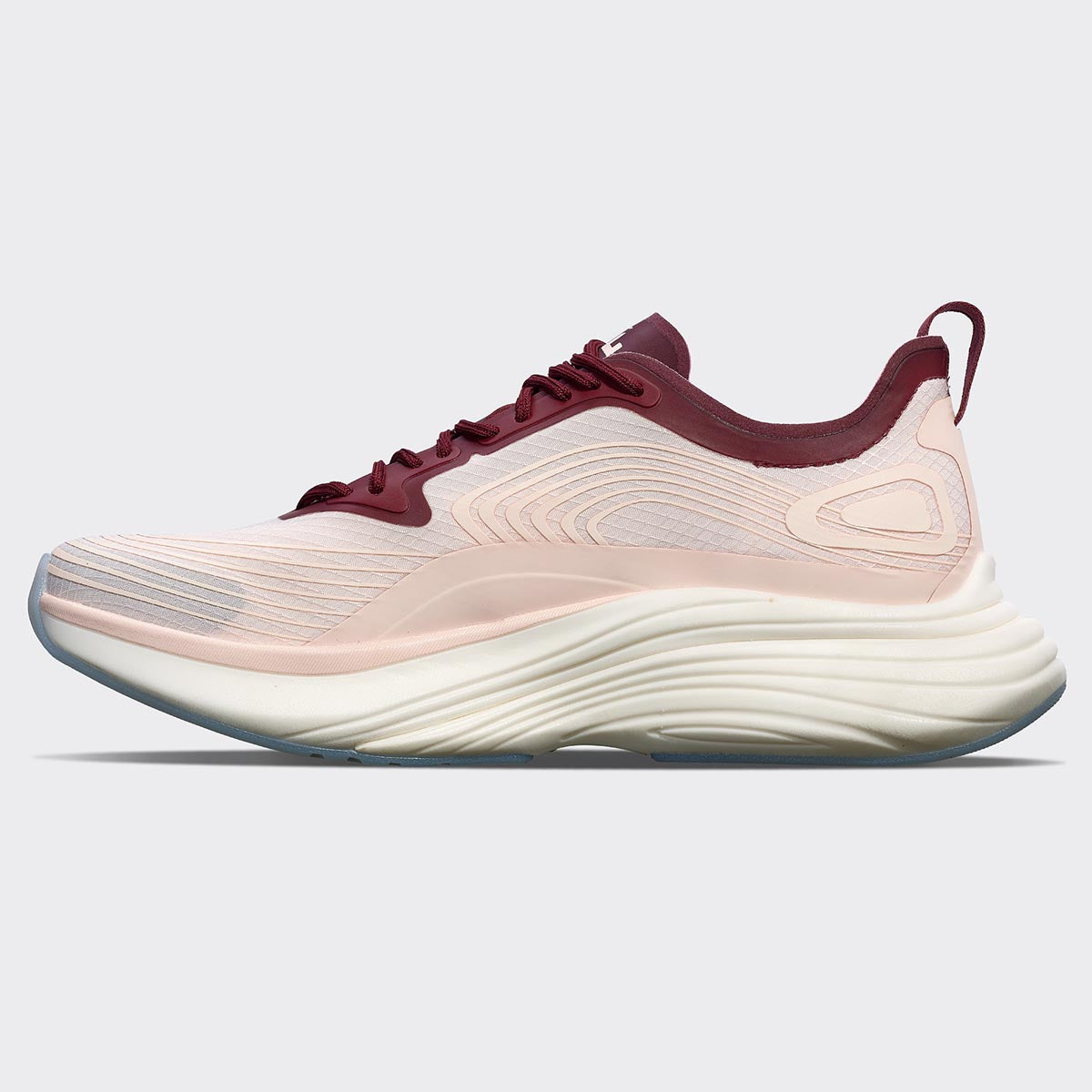 Men&#39;s Streamline Creme / Burgundy / White view 2