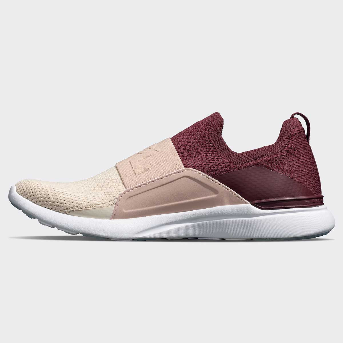 Women&#39;s TechLoom Bliss Burgundy / Rose Dust / Beach view 2