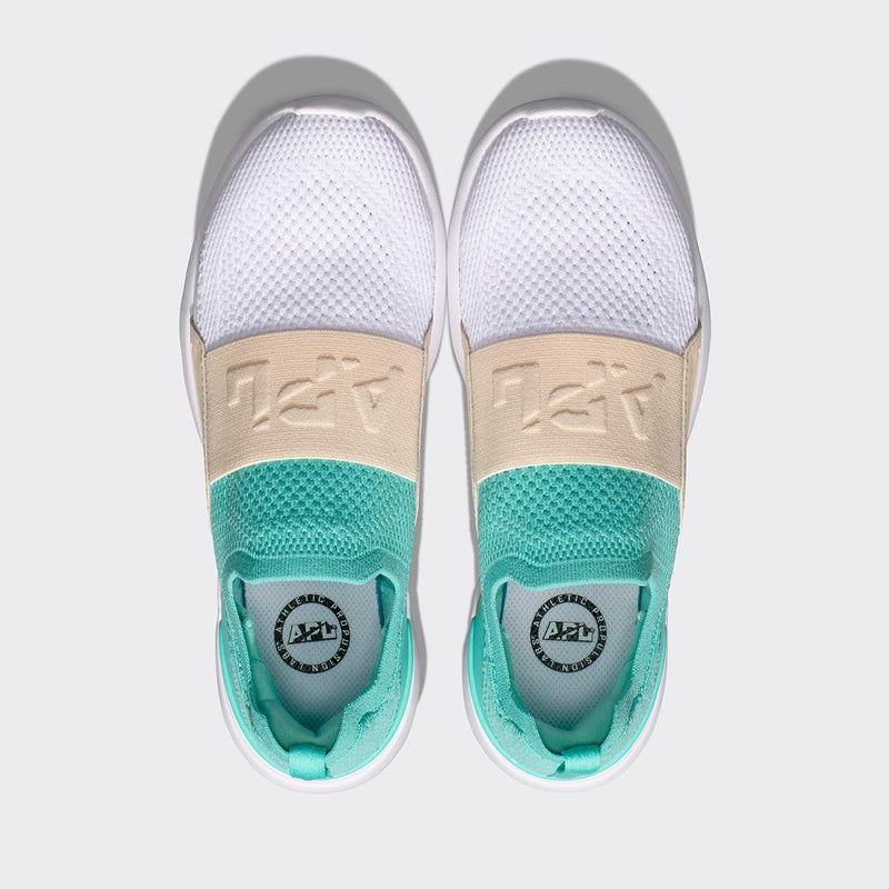 Men's TechLoom Bliss Mint / Beach / White view 5