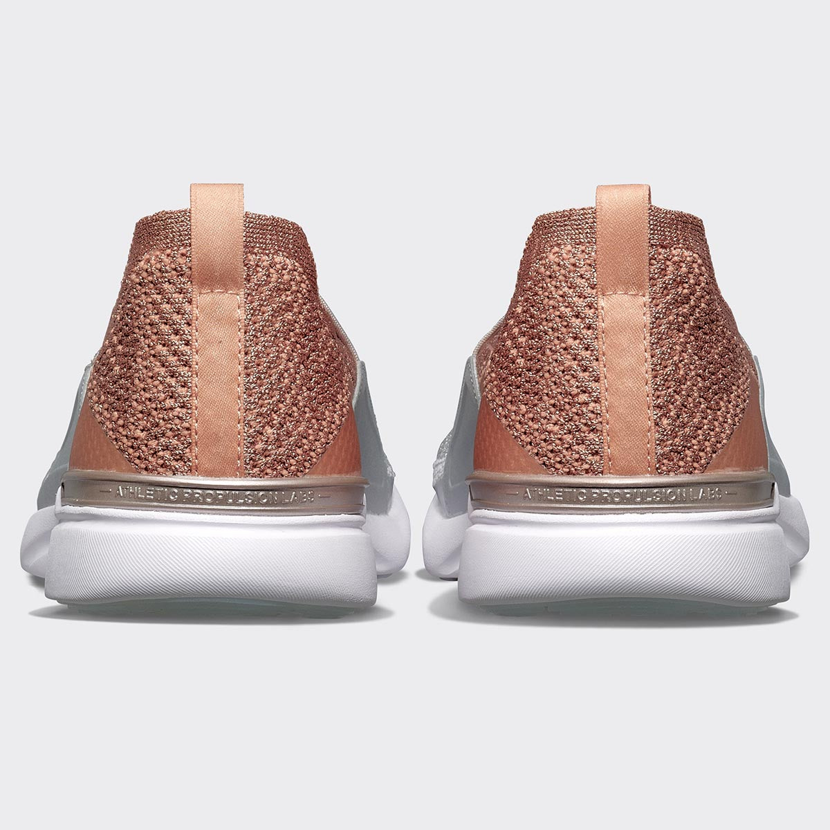 Men&#39;s TechLoom Bliss Rose Gold / Metallic Silver / White view 3