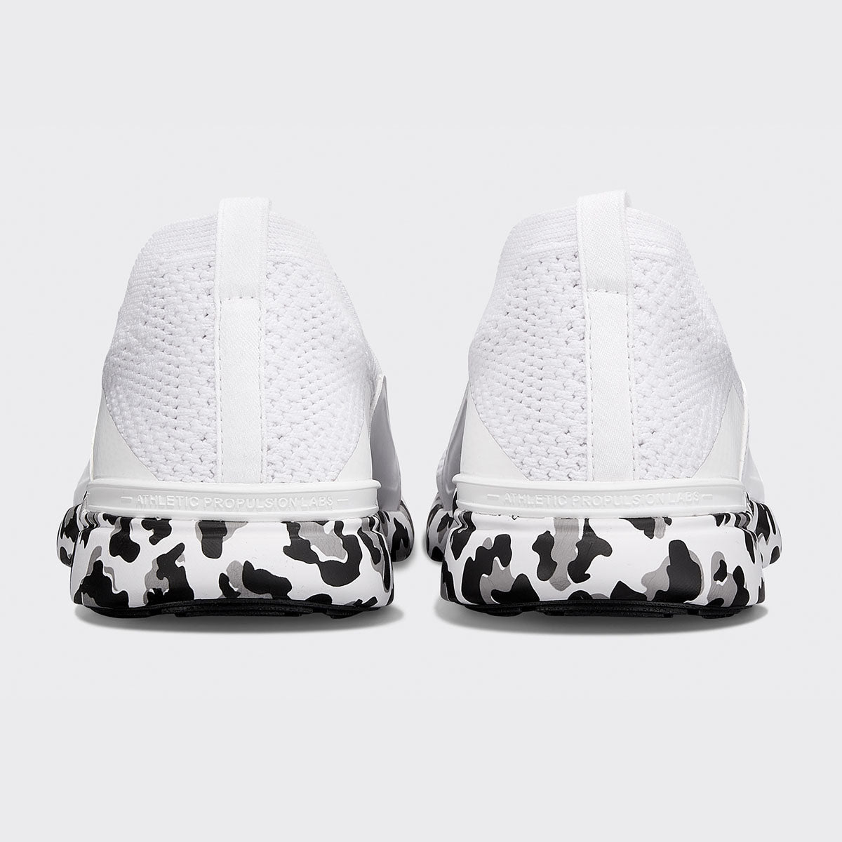 Women s TechLoom Bliss White Black Leopard APL Shoes