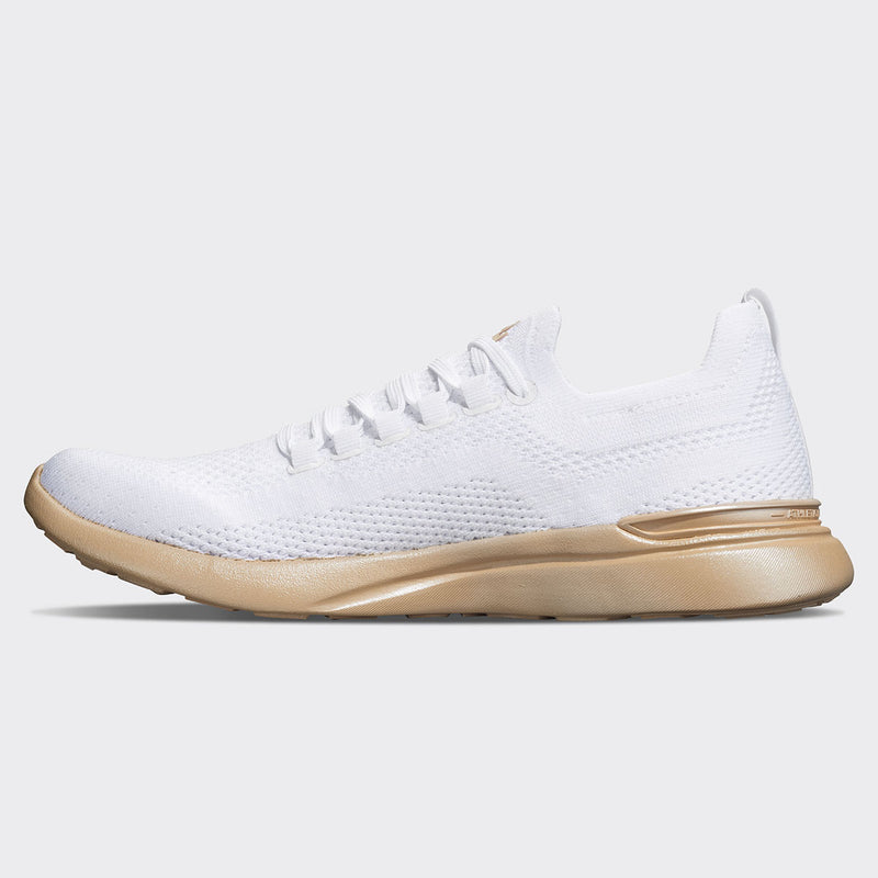 Men's TechLoom Breeze White / Champagne view 2