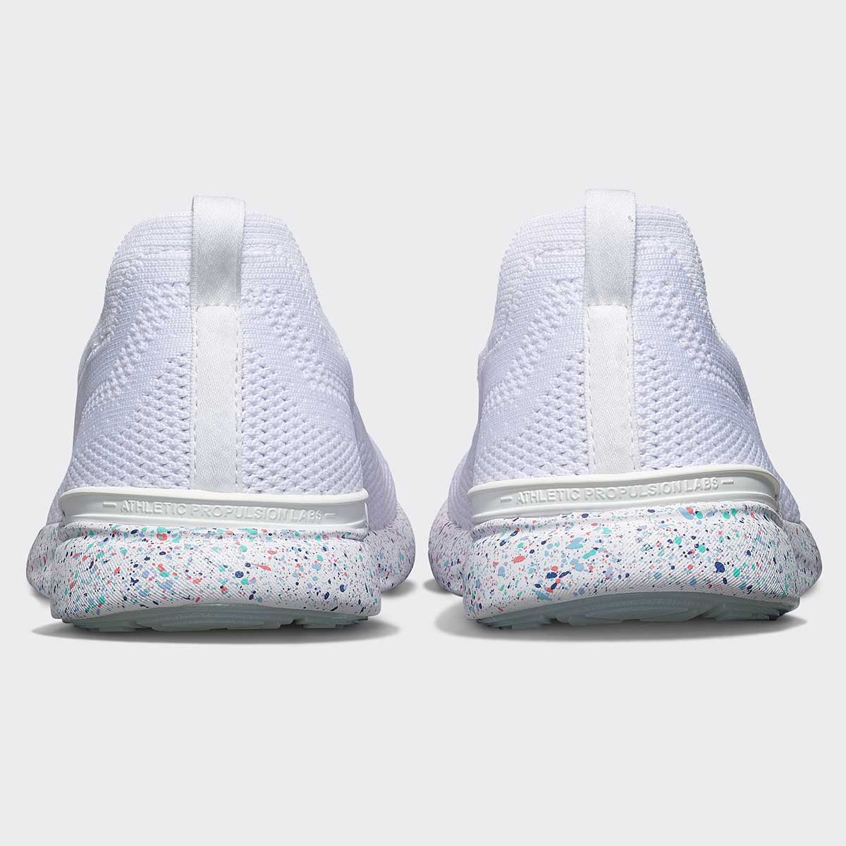 Men&#39;s TechLoom Breeze White / Ice Blue / Speckle view 3