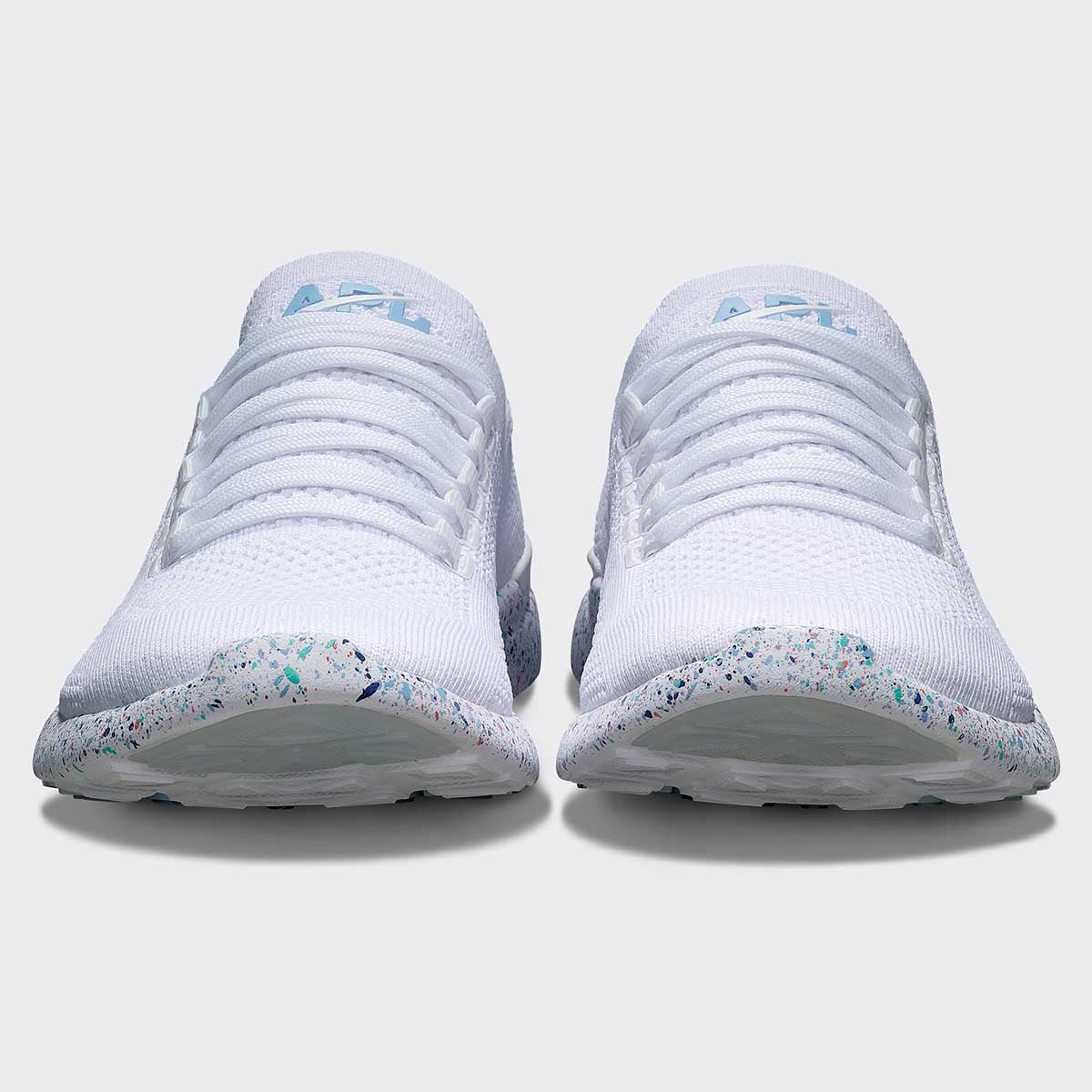 Men&#39;s TechLoom Breeze White / Ice Blue / Speckle view 4