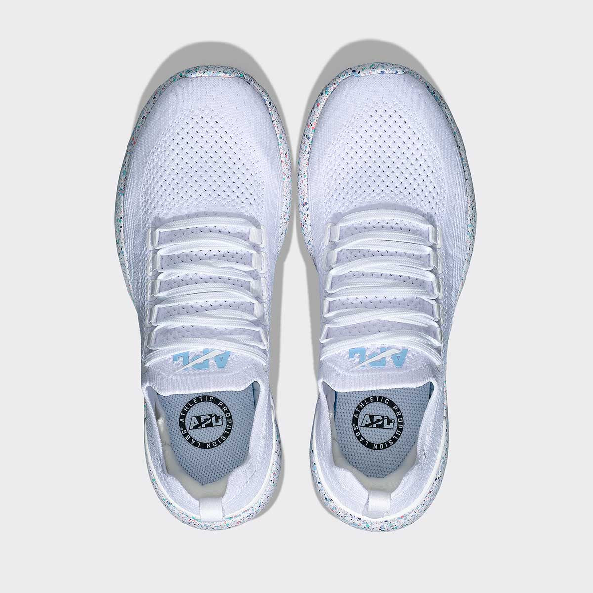 Men&#39;s TechLoom Breeze White / Ice Blue / Speckle view 5