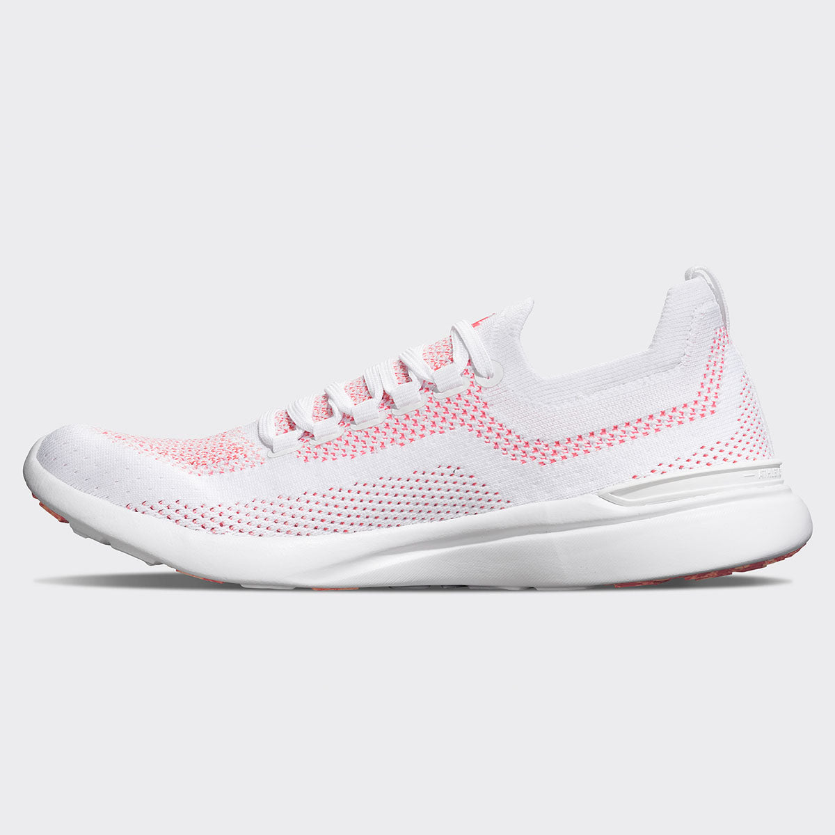 Men&#39;s TechLoom Breeze White / Magenta / Neon Peach view 2