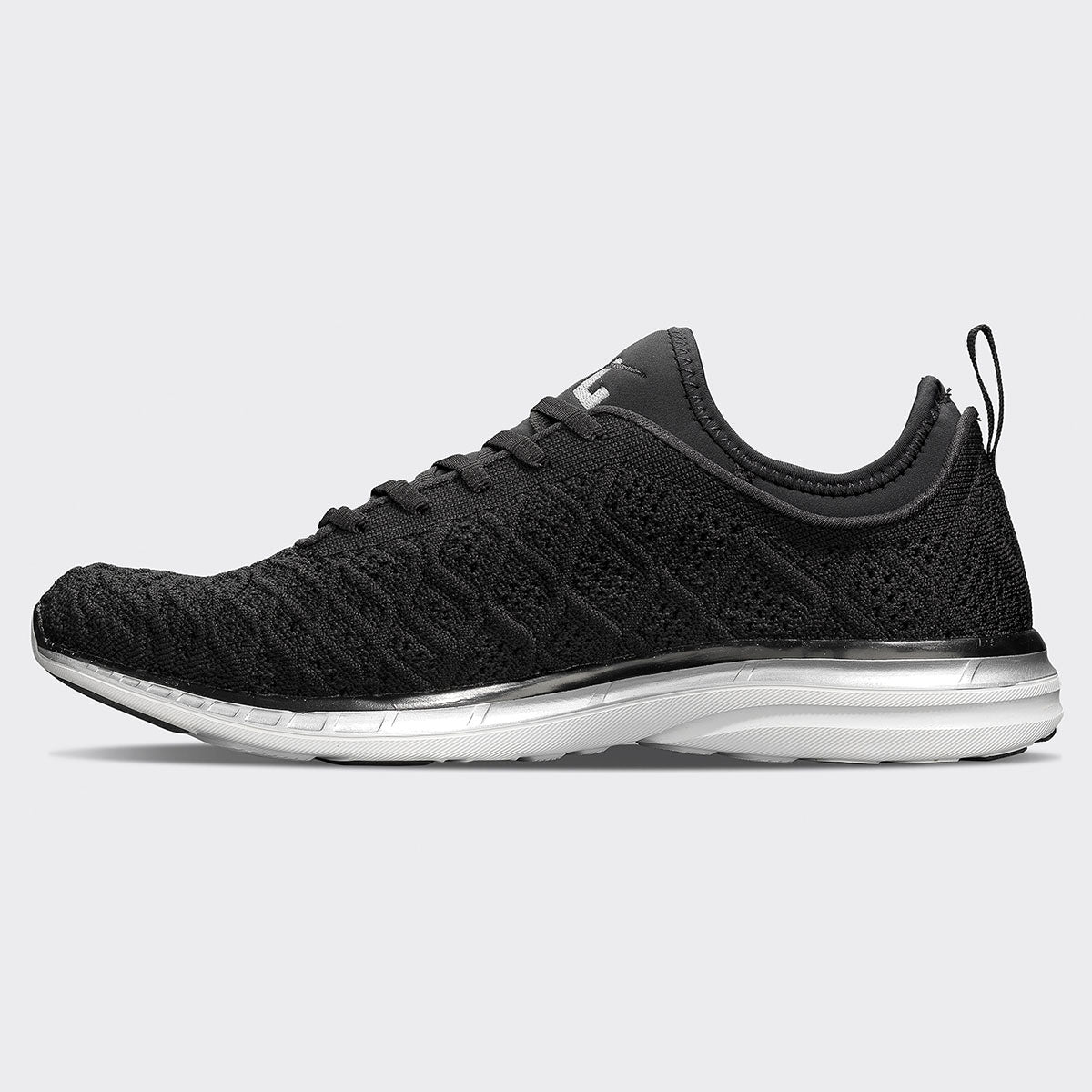 Men&#39;s TechLoom Phantom Black / Metallic Silver view 2