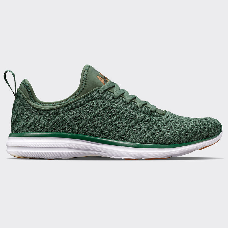 Women's TechLoom Phantom Great Green / White / Gum view 1