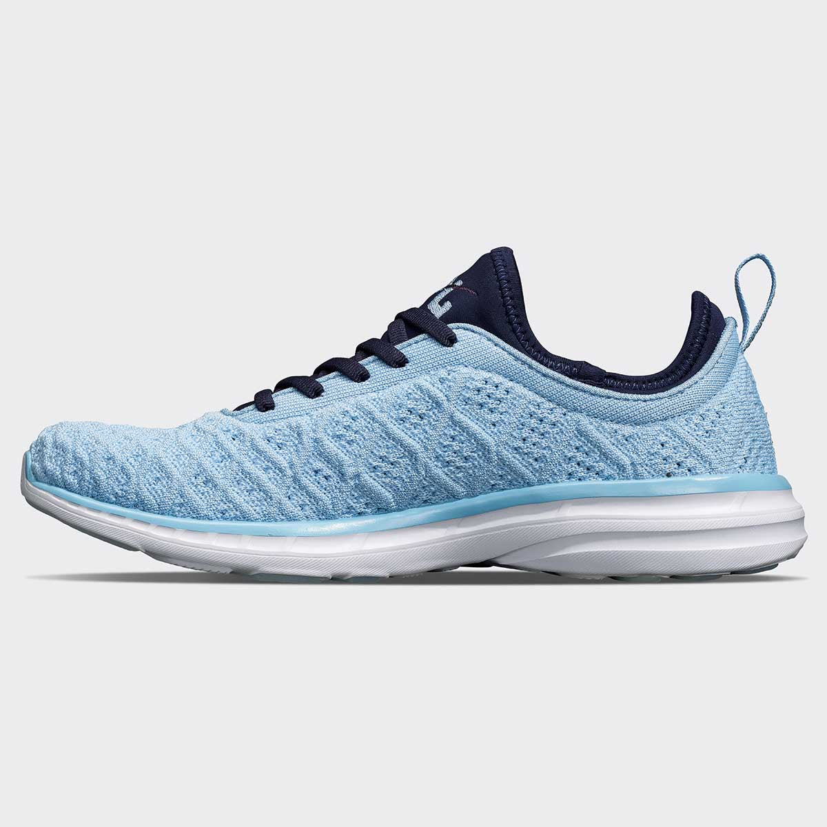 Men&#39;s TechLoom Phantom Ice Blue / Navy / White view 2