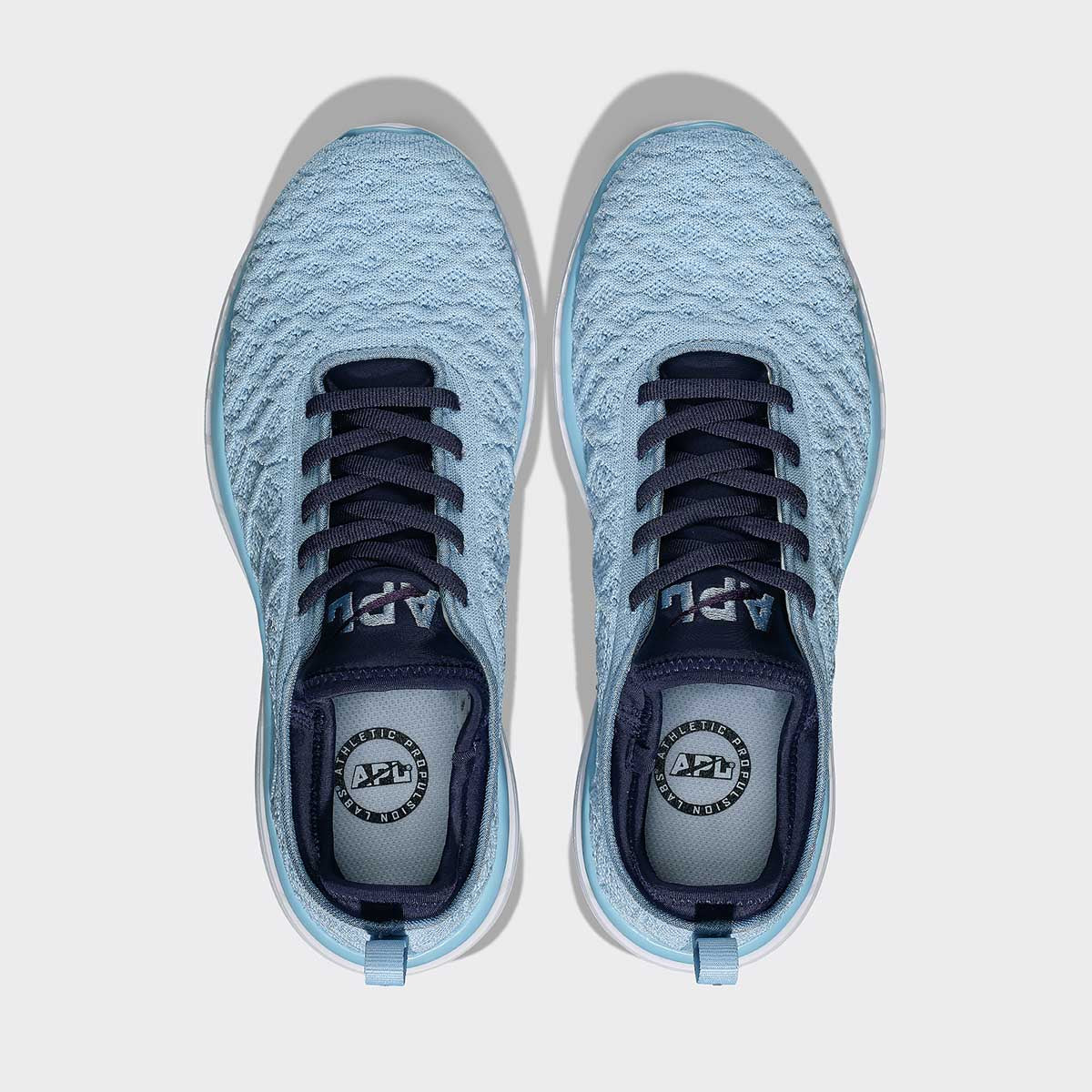 Men&#39;s TechLoom Phantom Ice Blue / Navy / White view 5