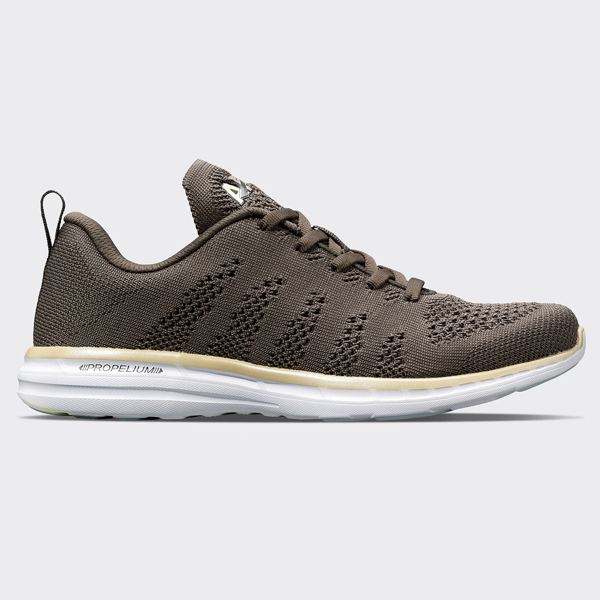 Men s TechLoom Pro Chocolate Champagne White APL Shoes
