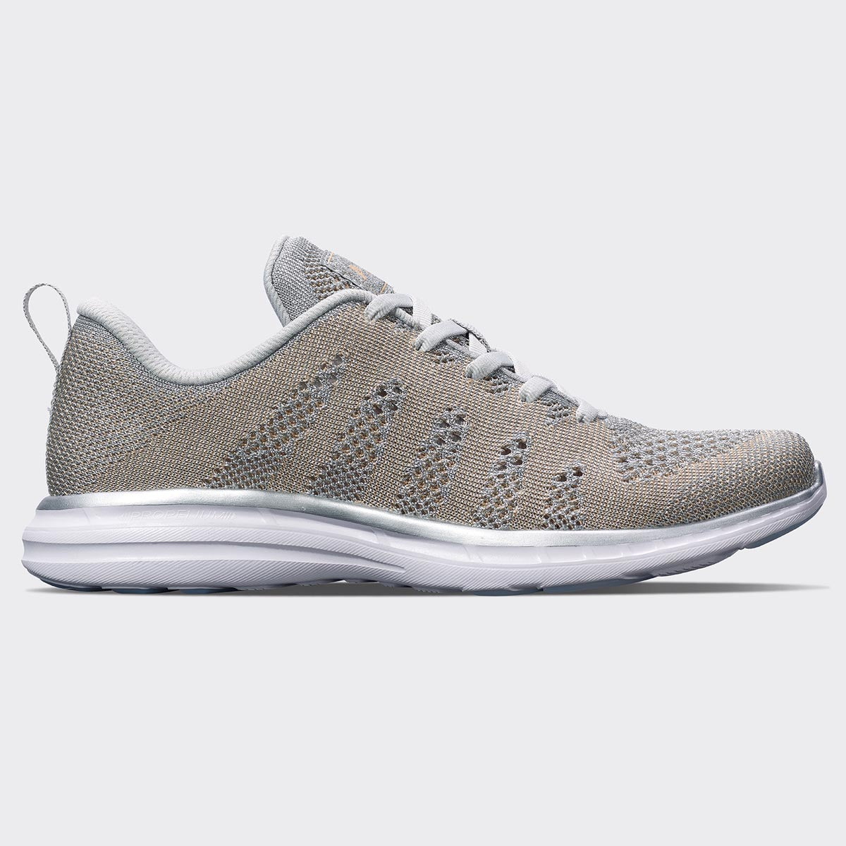 Men&#39;s TechLoom Pro Metallic Silver / Champagne / White view 1