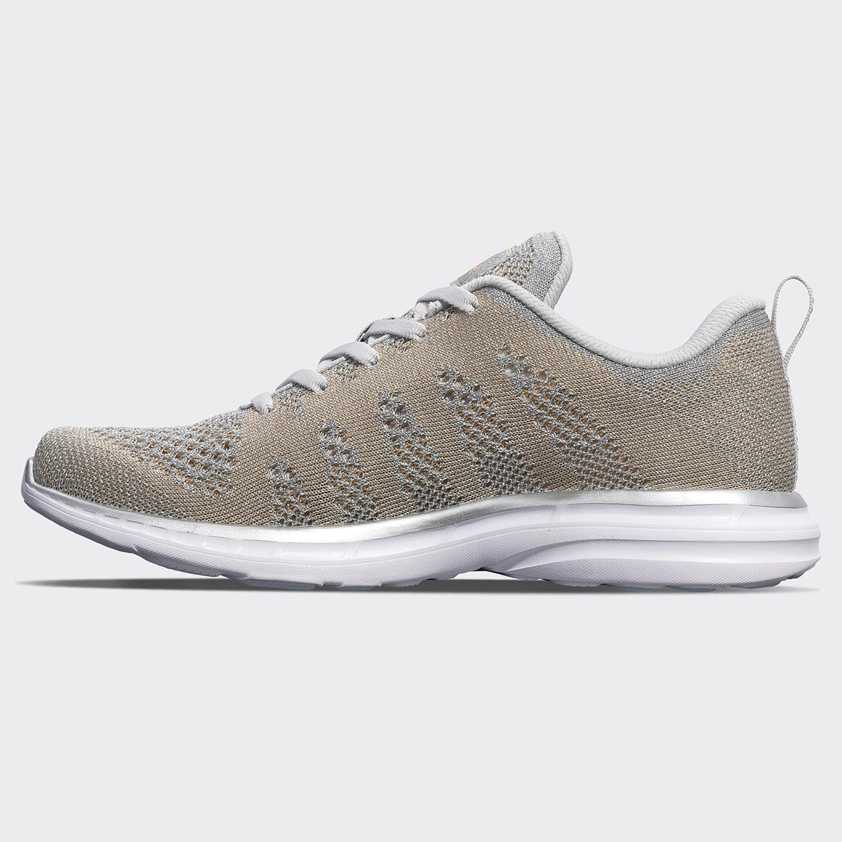 Men&#39;s TechLoom Pro Metallic Silver / Champagne / White view 2