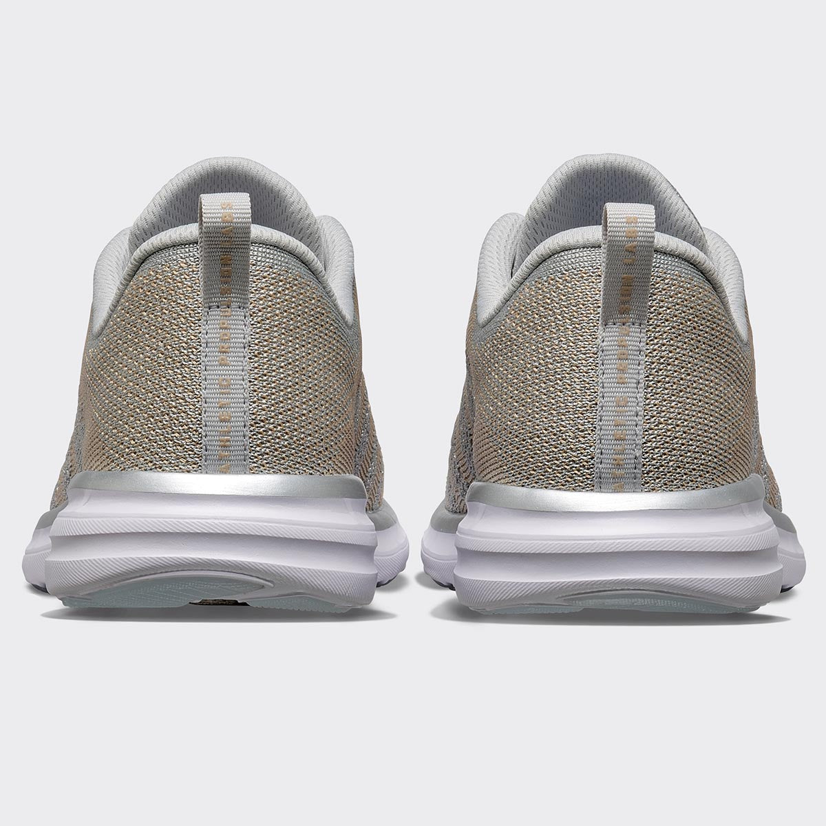 Men&#39;s TechLoom Pro Metallic Silver / Champagne / White view 3