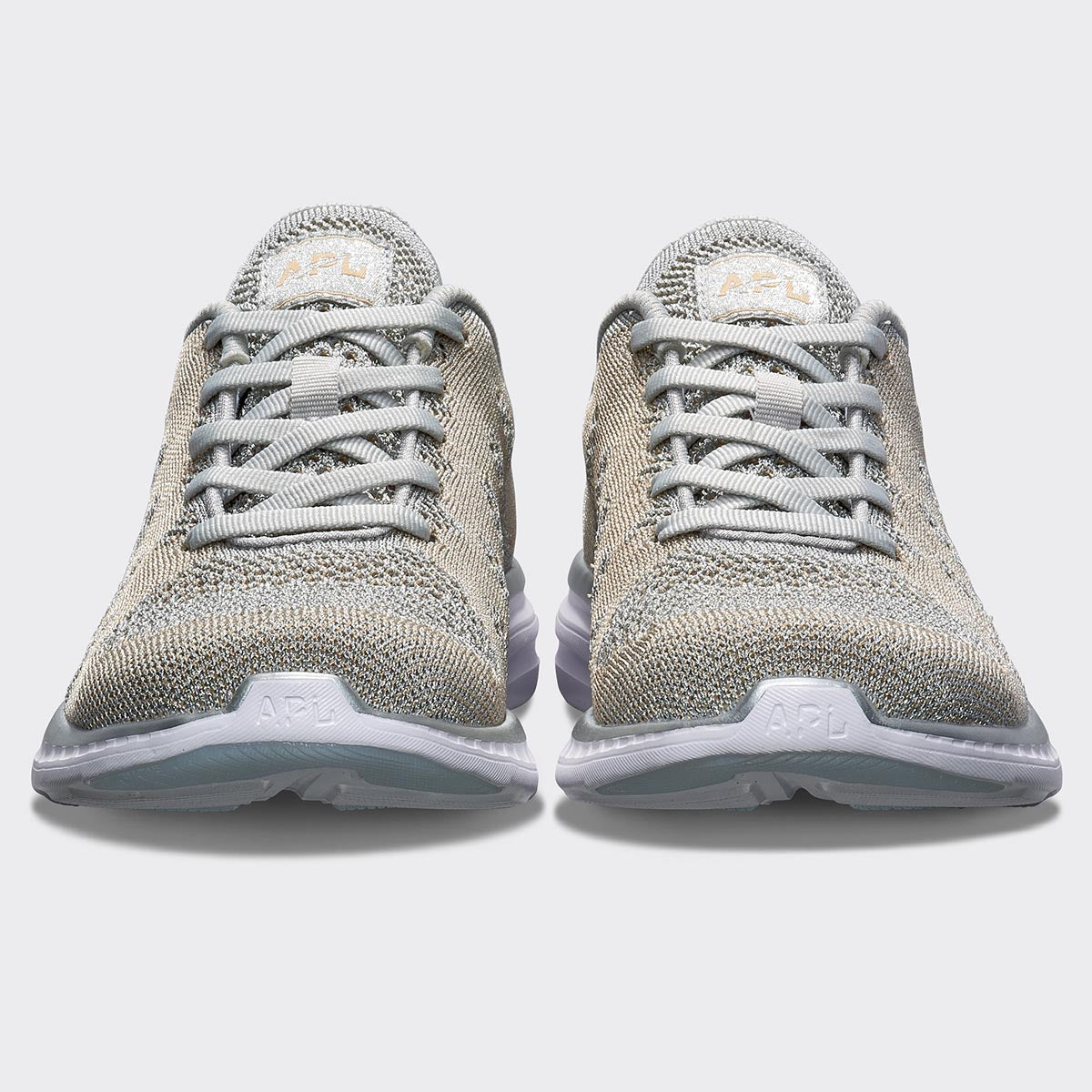 Men&#39;s TechLoom Pro Metallic Silver / Champagne / White view 4