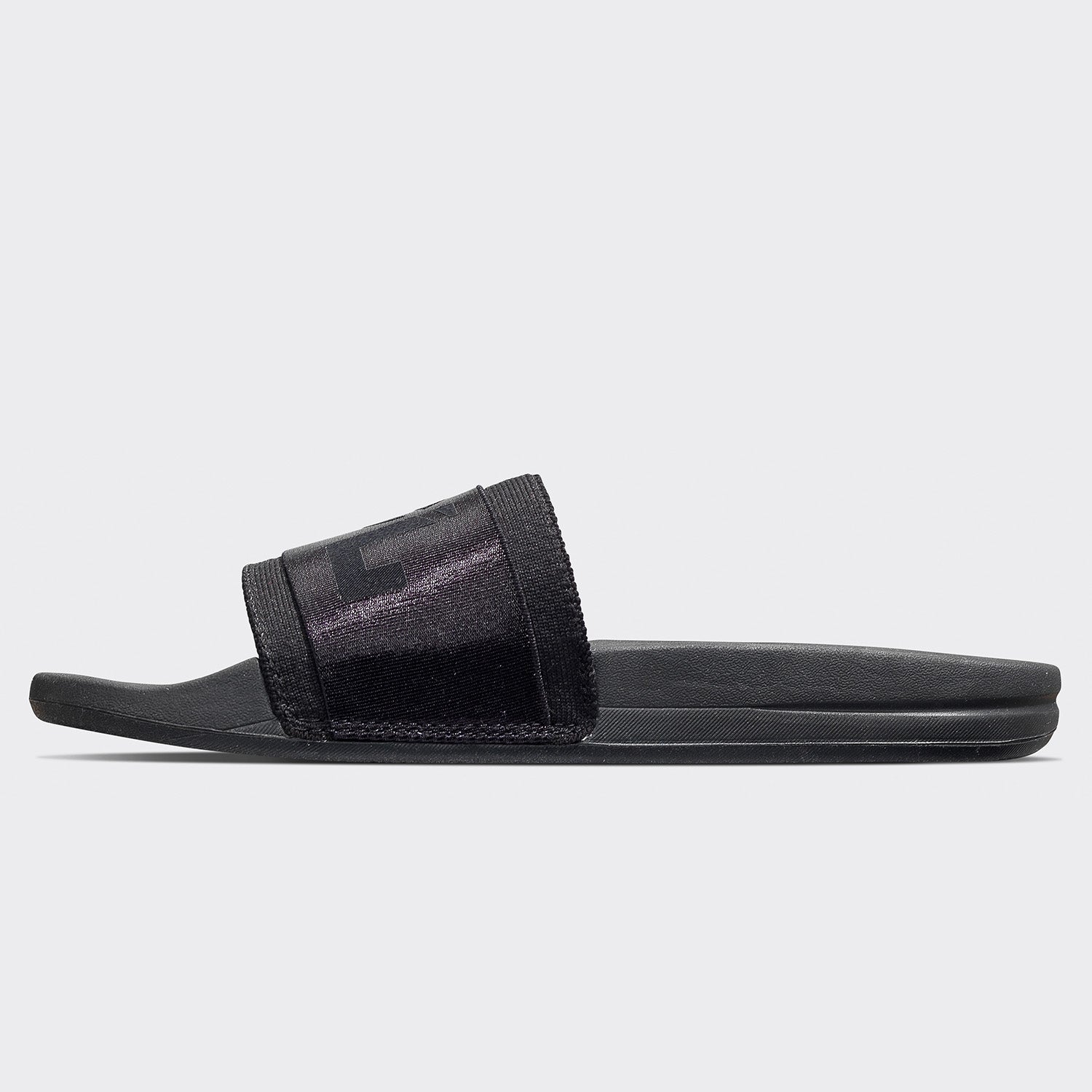 Women&#39;s TechLoom Satin Slide Black view 3