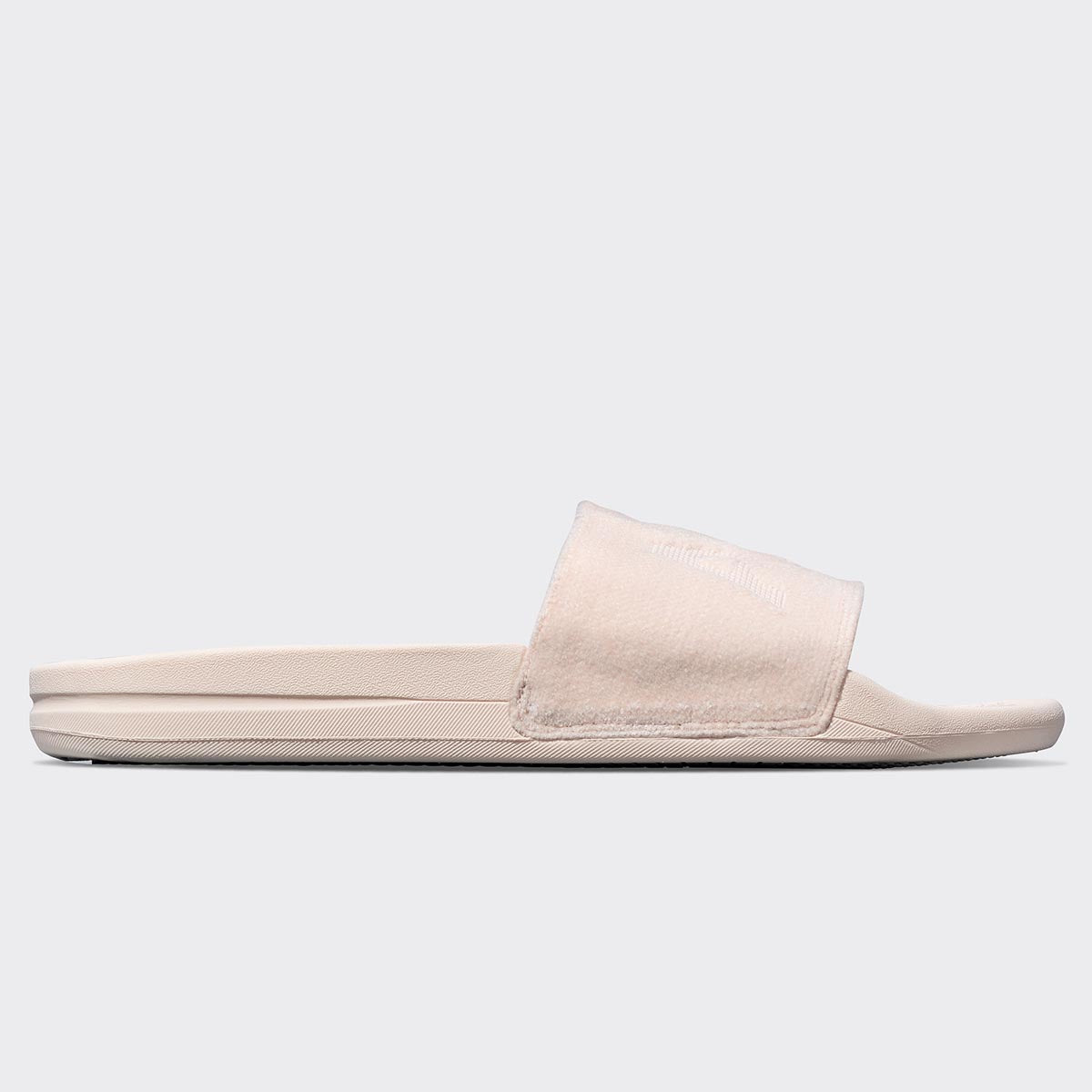 Men&#39;s TechLoom Velvet Slide Creme view 2