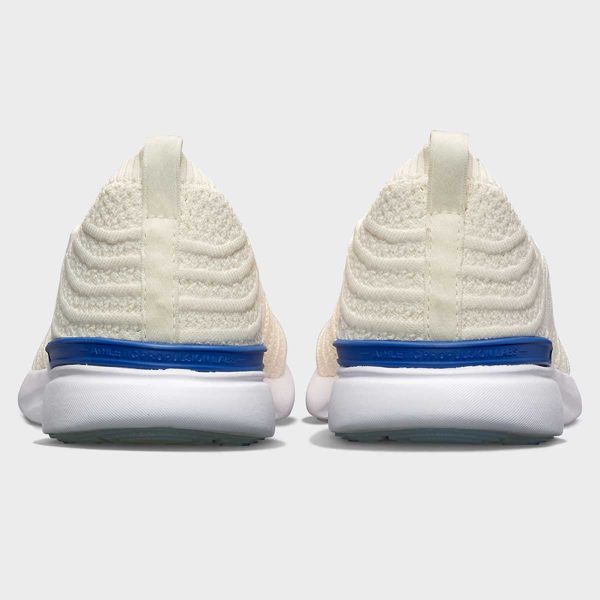 Men&#39;s TechLoom Wave Pristine / Cobalt / White view 3