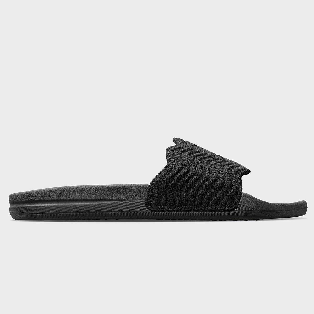 Men&#39;s TechLoom ZigZag Slide Black view 2