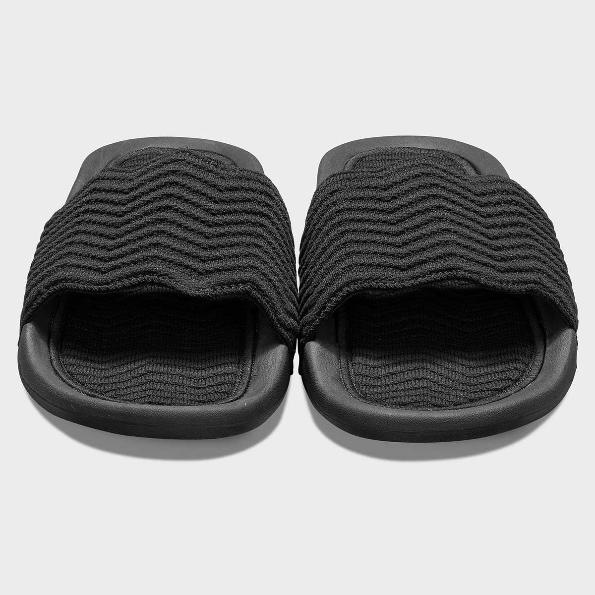 Men&#39;s TechLoom ZigZag Slide Black view 5