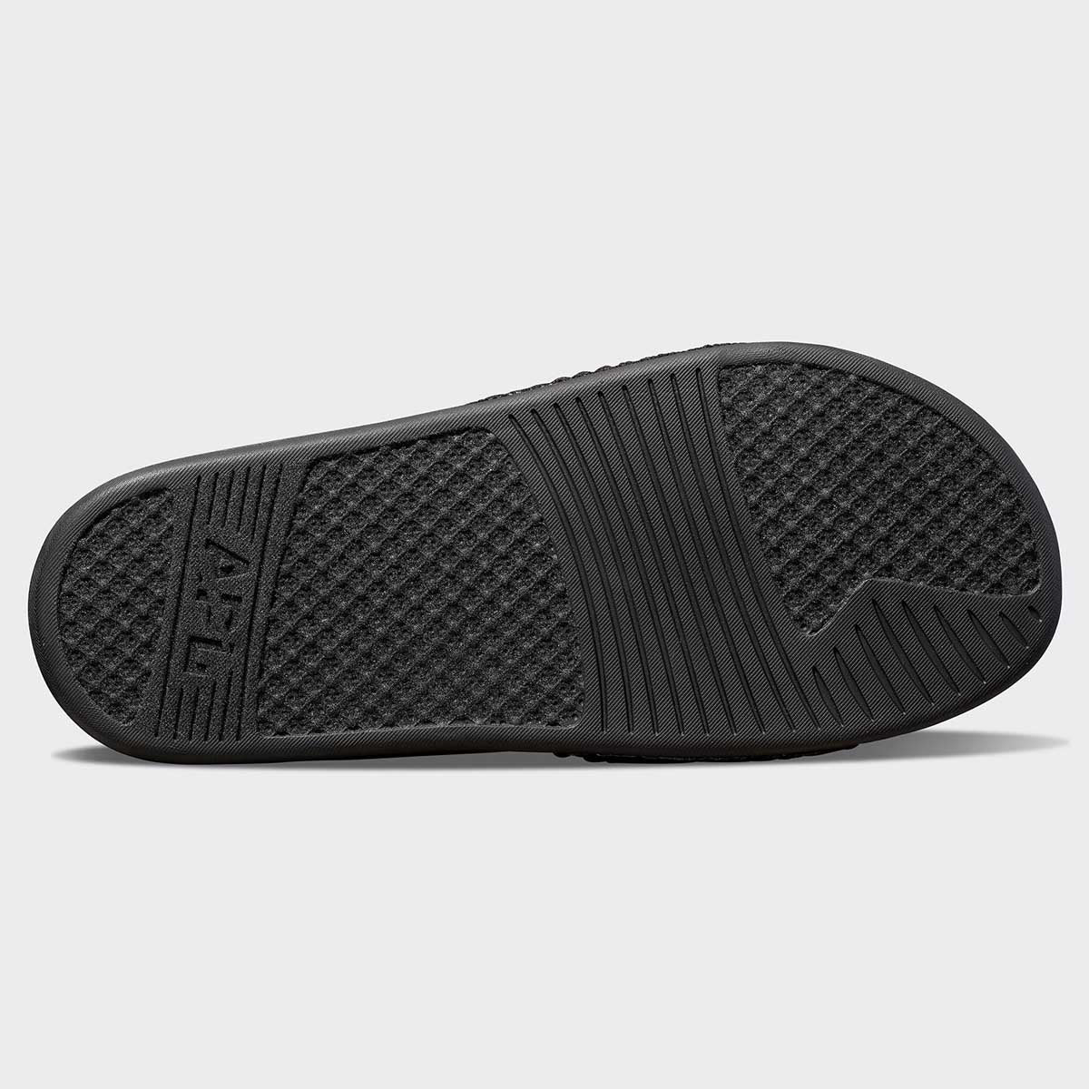 Men&#39;s TechLoom ZigZag Slide Black view 6